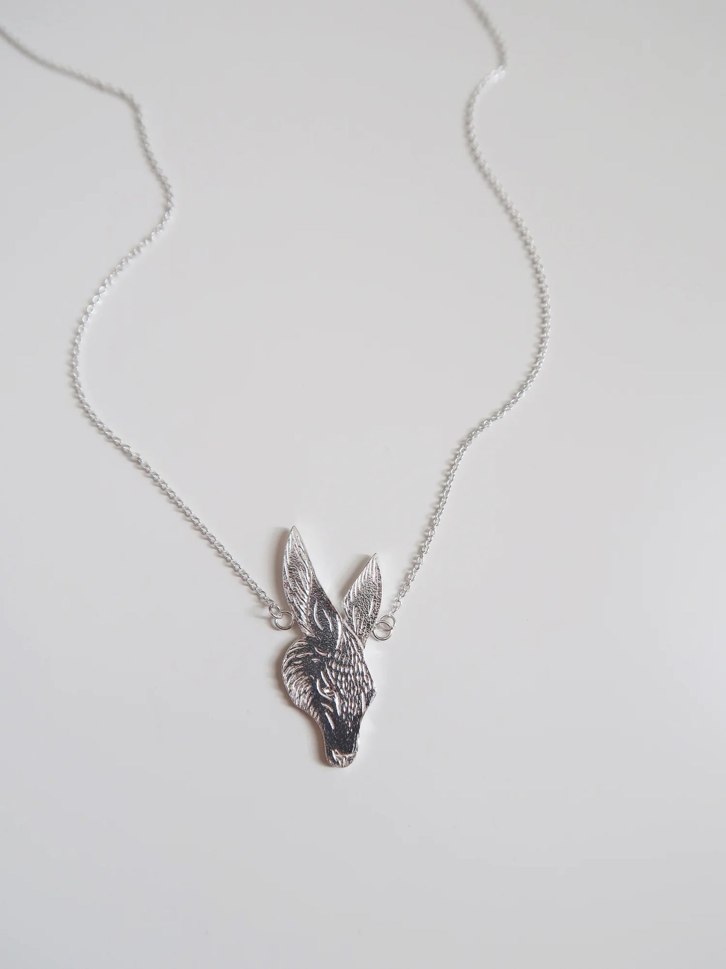 Doe Necklace - Sterling Silver