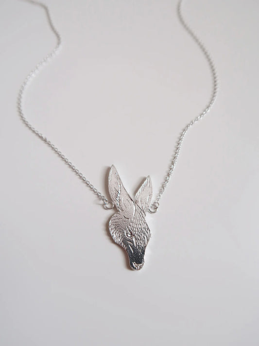 Doe Necklace - Sterling Silver