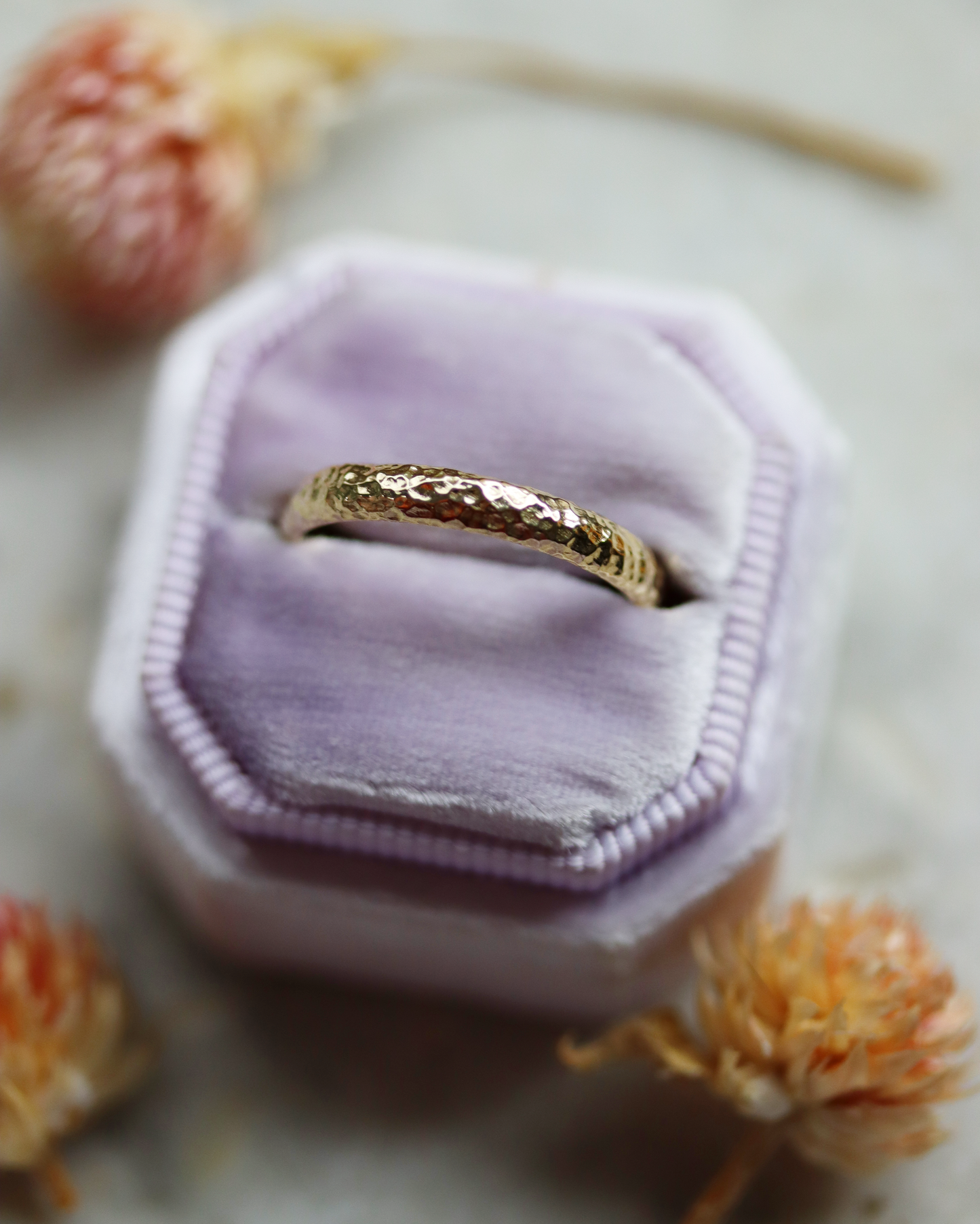 10K Yellow Gold Canyon Band