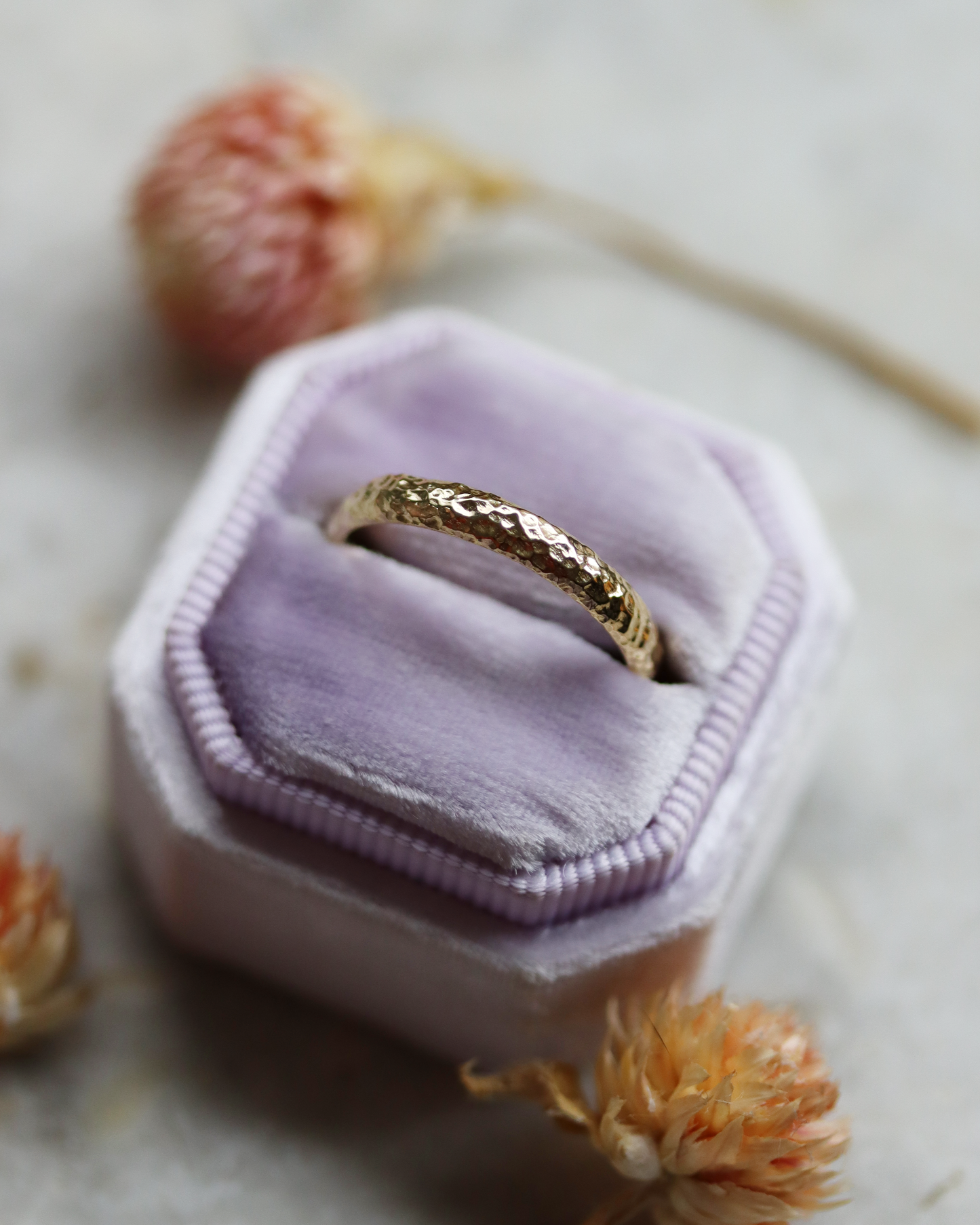 10K Yellow Gold Canyon Band