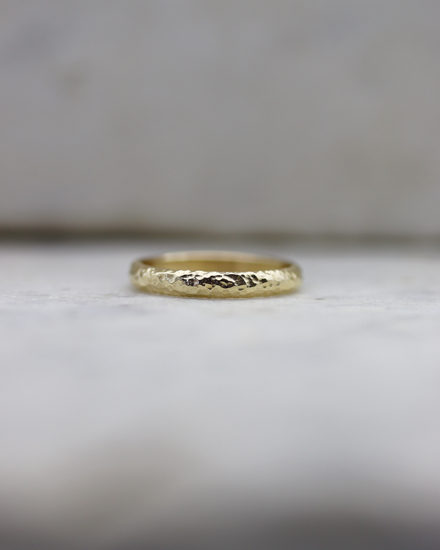 10K Yellow Gold Canyon Band
