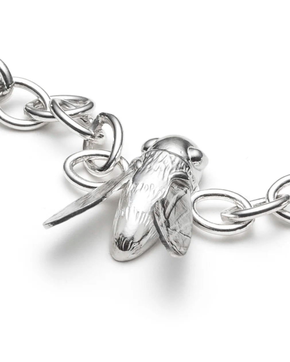 The Worker Bee Choker - Sterling Silver