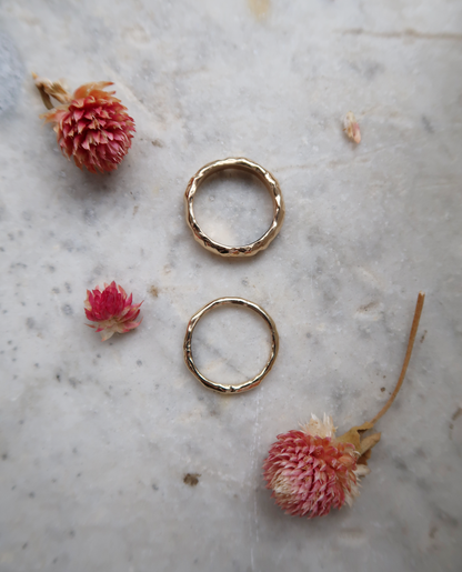 14KY Wide Liquid Gold Band (4mm)