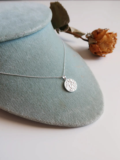 Full Moon Pendant - Silver