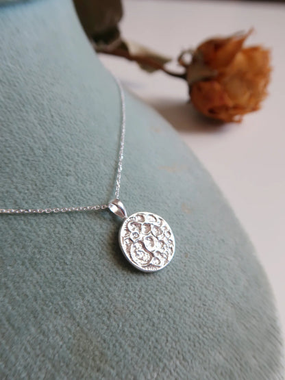 Full Moon Pendant - Silver