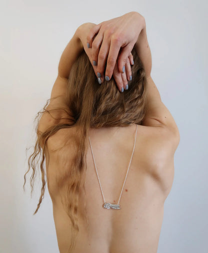 Rabbit Head Necklace - Sterling Silver