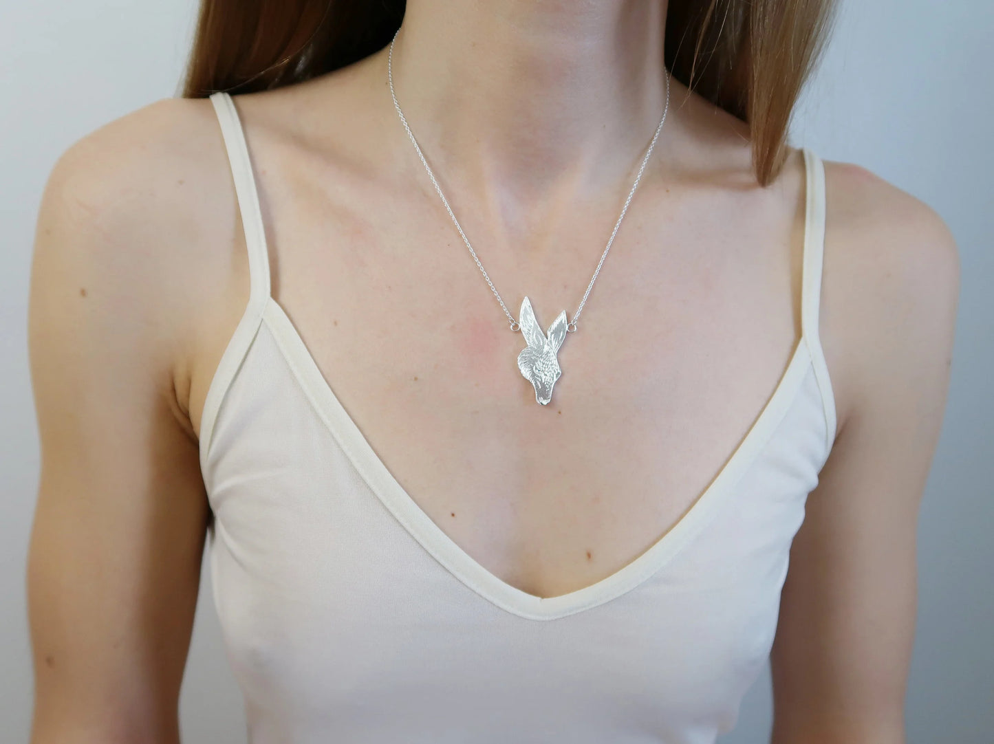 Doe Necklace - Sterling Silver