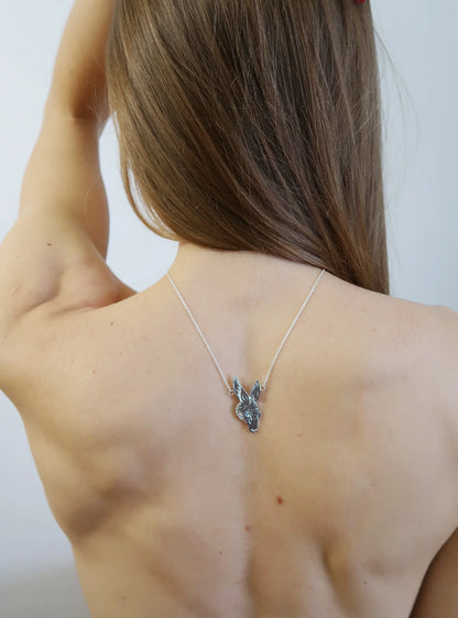 Doe Necklace - Sterling Silver