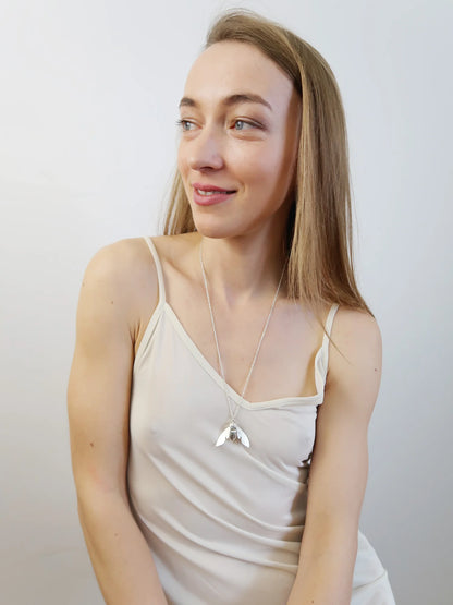Drone Bee Pendant - Sterling Silver