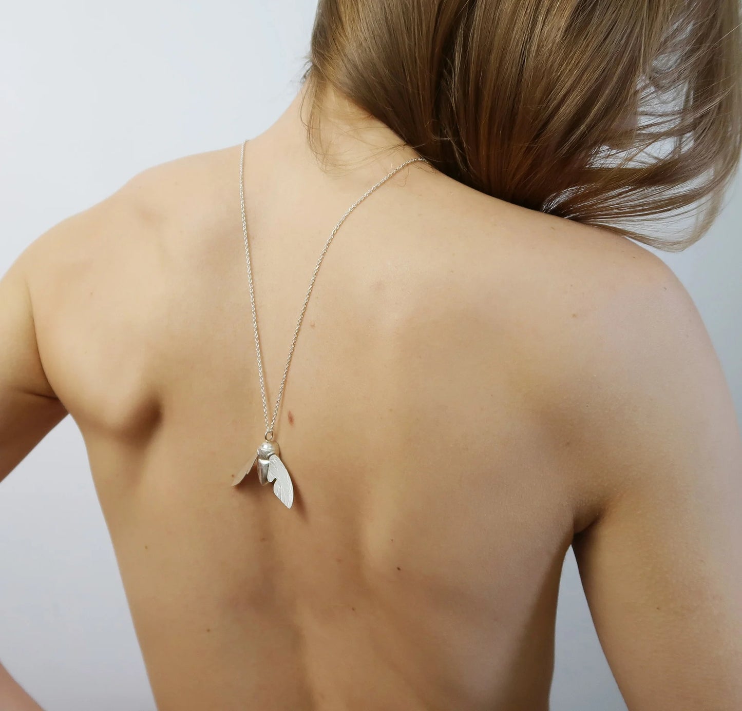 Drone Bee Pendant - Sterling Silver