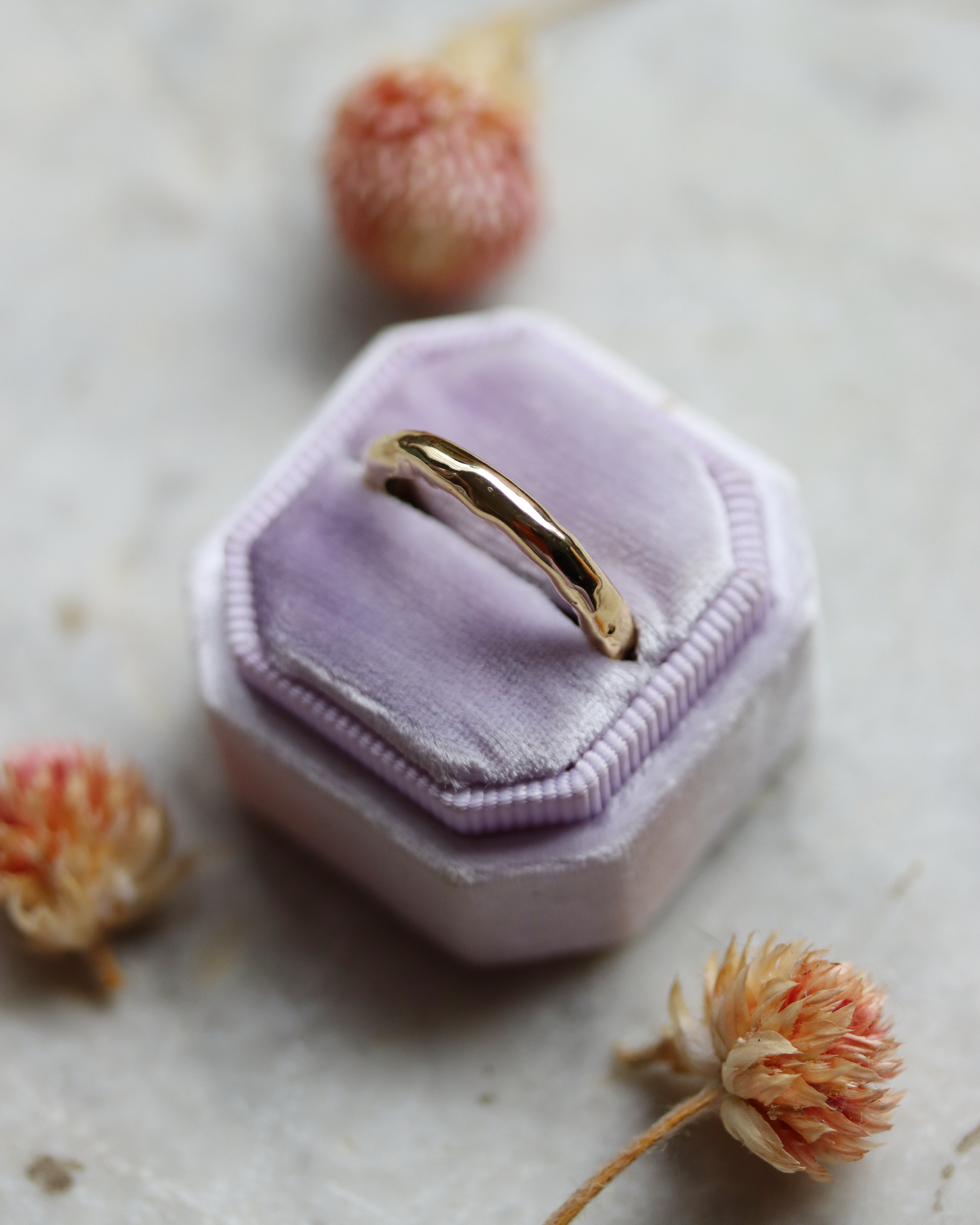10KY Liquid Gold Wedding Band (3mm)