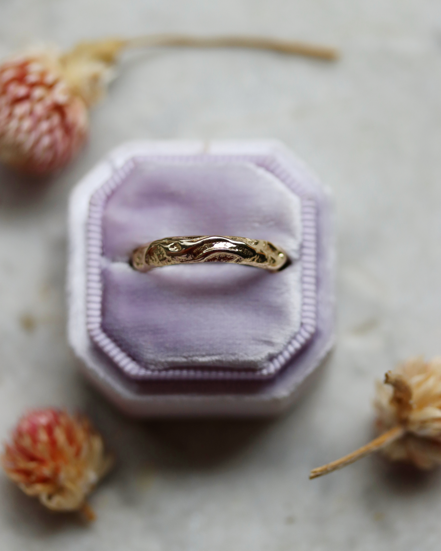 10K Yellow Gold Tangles Wedding Band