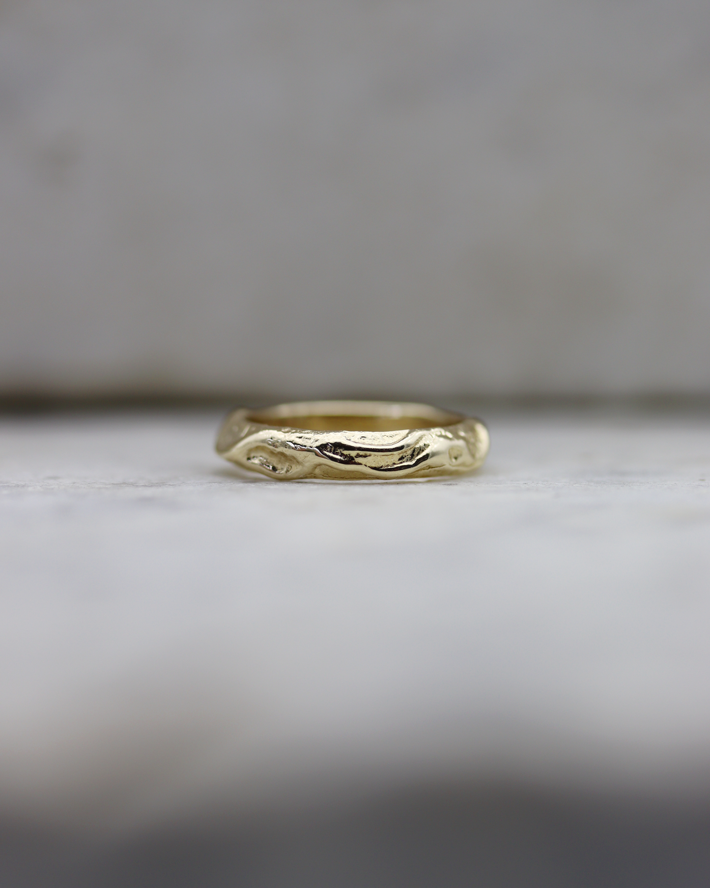 10K Yellow Gold Tangles Wedding Band