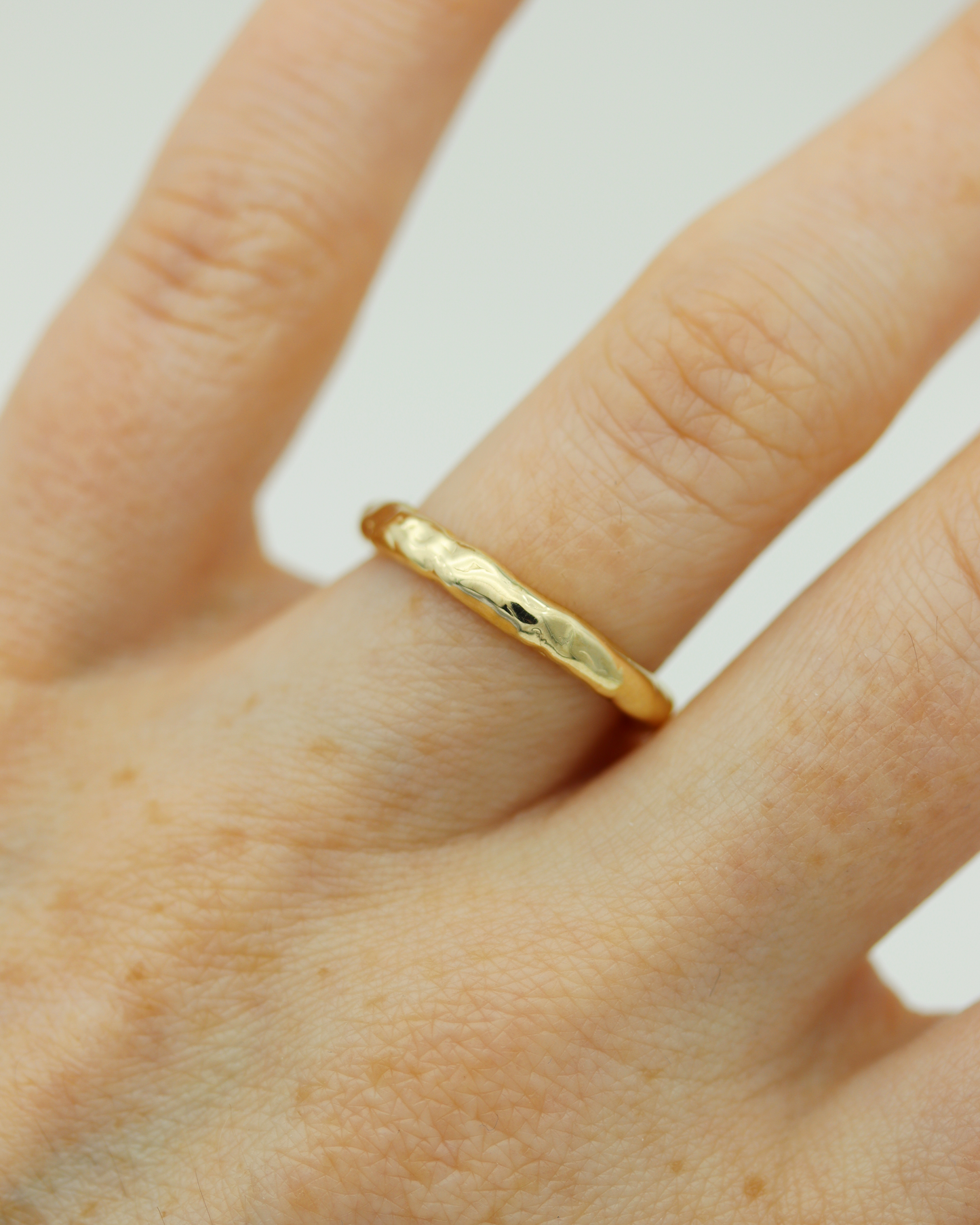 10KY Liquid Gold Wedding Band (3mm)